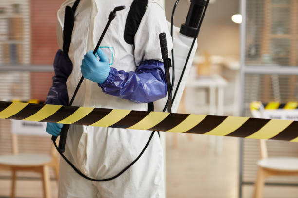 Professional Biohazard technician working in Princeton, NJ